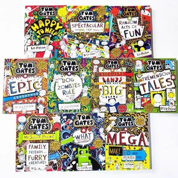 新品 Tom gates 第2シリーズ 10册 洋書 子供英語 キッズ英語 【公式通販】