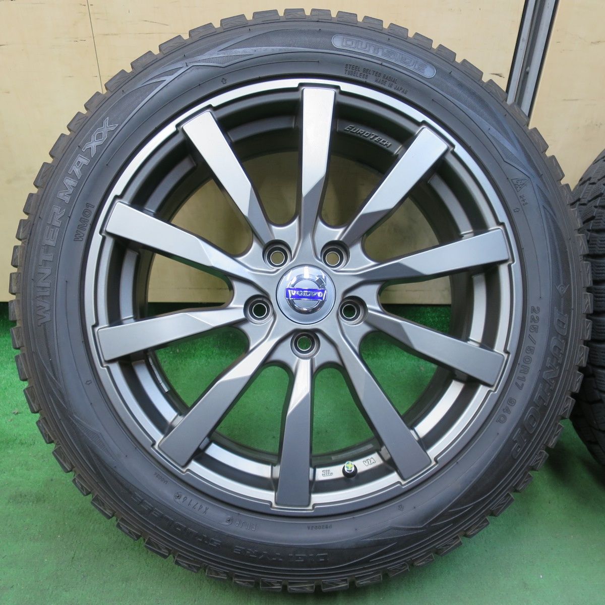 EUROTECH ユーロテック　ダンロップスタッドレス　225/50R17 7J EUROTECH ユーロテックダンロップスタッドレス225/50R17 7J