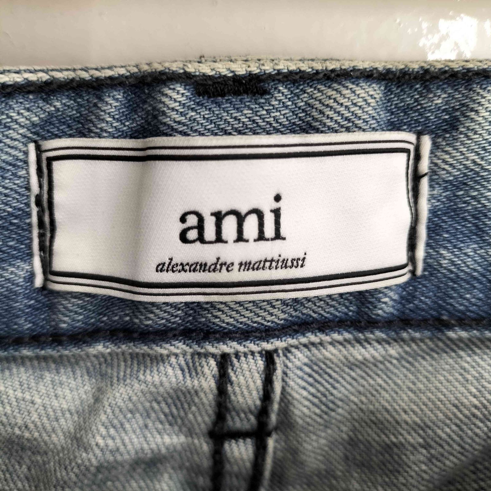 【新品未使用】アミAMI alexandre mattiussi デニム AMI Alexandre Mattiussi クリアランス Ami paris アミパリス