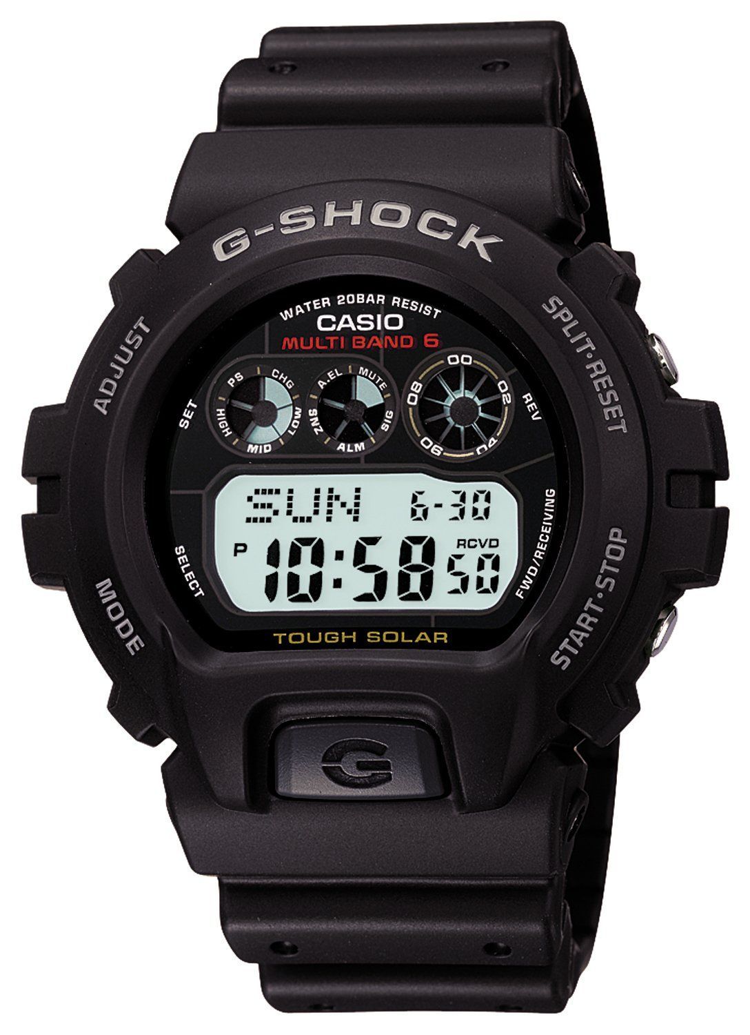 ブラック メンズ GW-6900-1JF 電波ソーラー 正規品 ジーショック 腕時計 カシオ