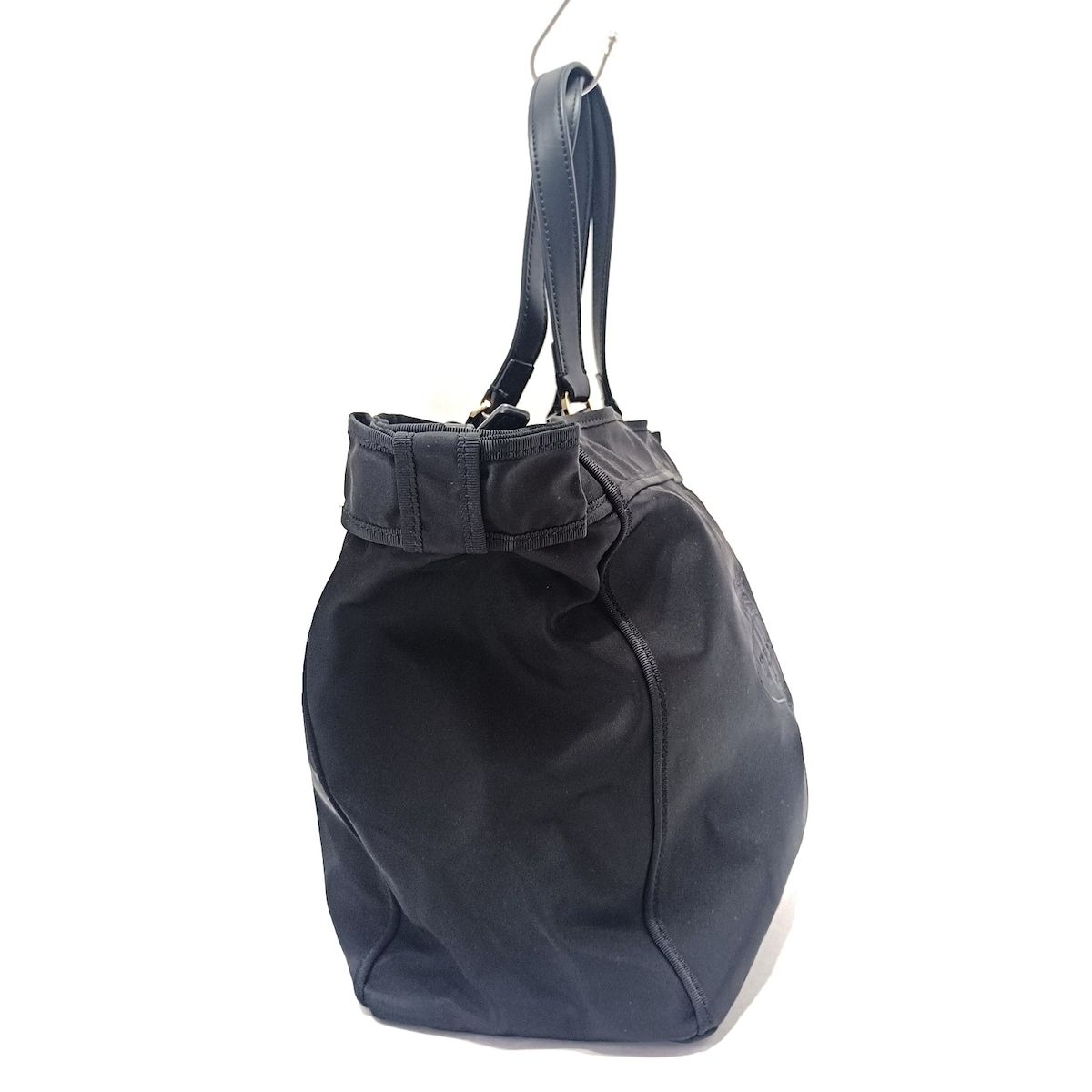 TOCCA(トッカ) ハンドバッグ美品 - 黒 リボン レザー 営業