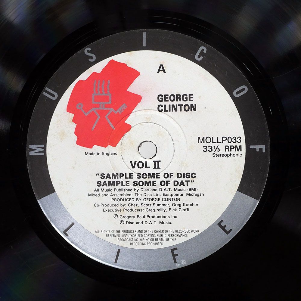 GEORGE CLINTON　アナログ盤 George Clinton / Atomic Dog | VINYL7 RECORDS