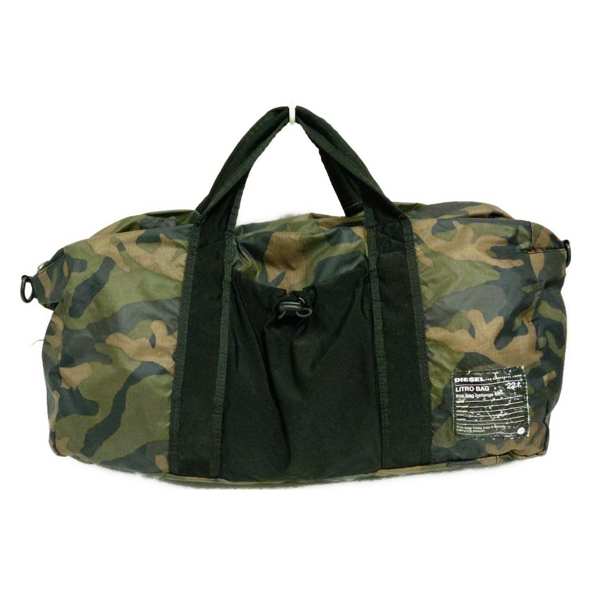 DIESEL カモフラージュ ボストンバッグ DIESELディーゼル 未使用タグ付