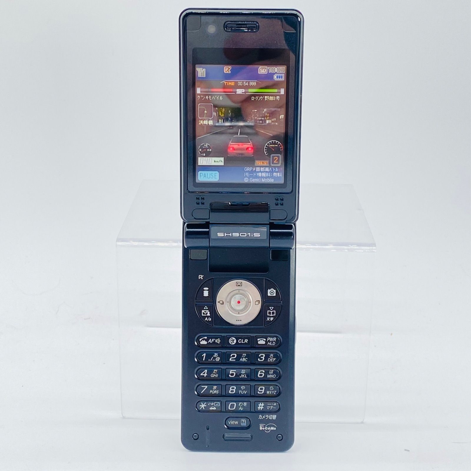 docomo FOMA SH901iS ブラックコスモ モックアップ 模型 - メルカリ
