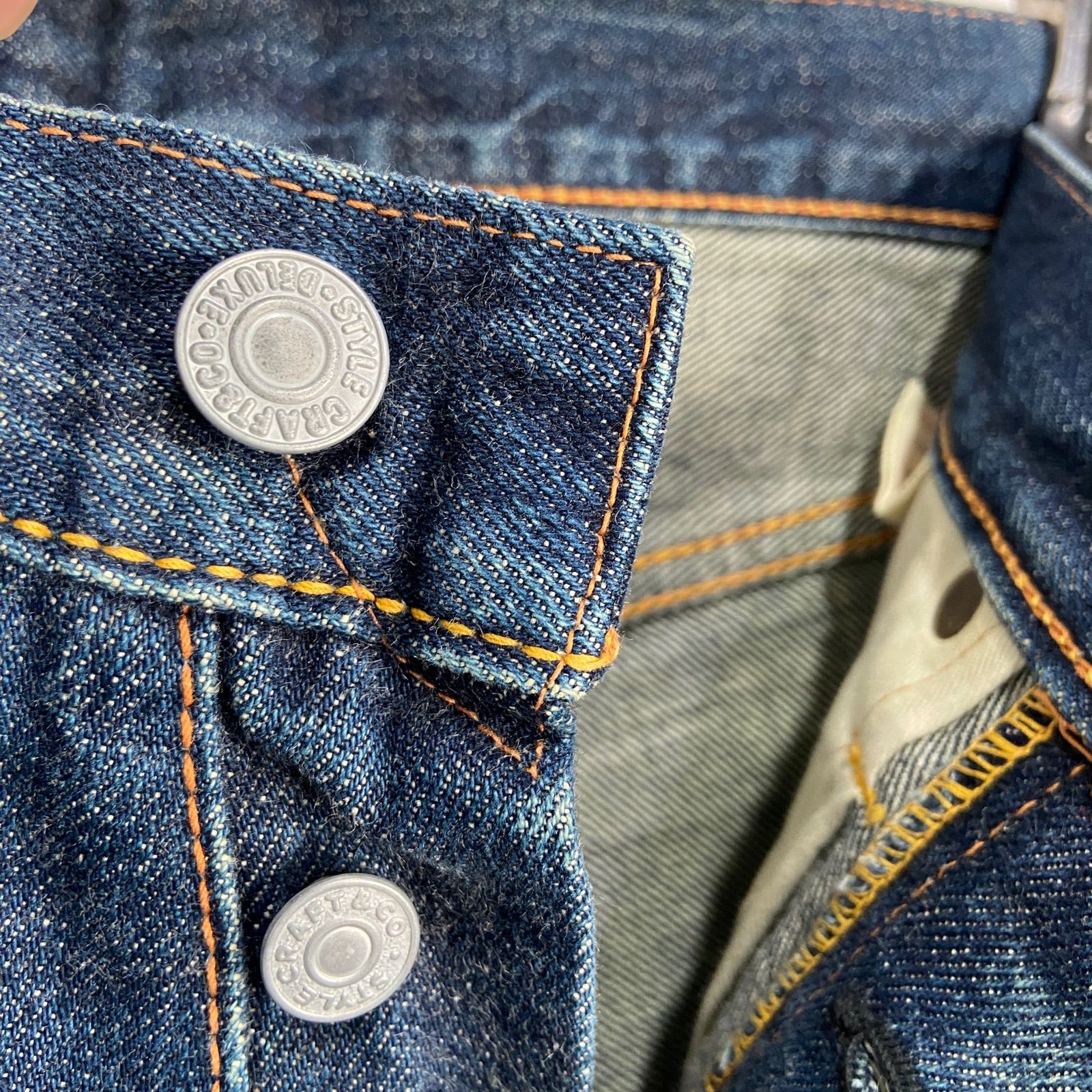 エビスジーンズ （美品/濃紺】EVISU 【LOT.2001 デニムパンツ