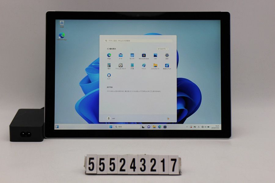 Microsoft Surface Pro 7 128GB Core i5 1035G4 1.1GHz/8GB/128GB(SSD)/12.3W/(2736x1824) タッチパネル/Win11 【555243217】