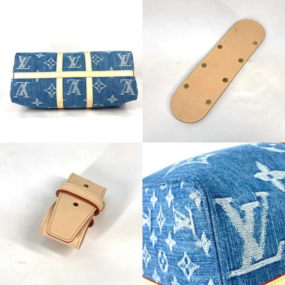 【モノグラムデニム】Louis Vuitton ボストンバッグ キーポル 45 LOUIS VUITTON ルイヴィトン ボストンバッグ キーポル・バンド