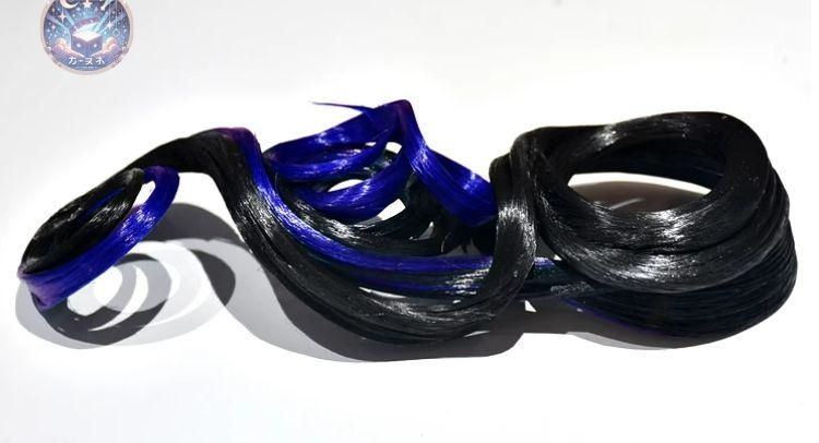 ヘアウィッグ 丸型 社交ダンス デモ 2色 オーダーメイド ハンドメイド