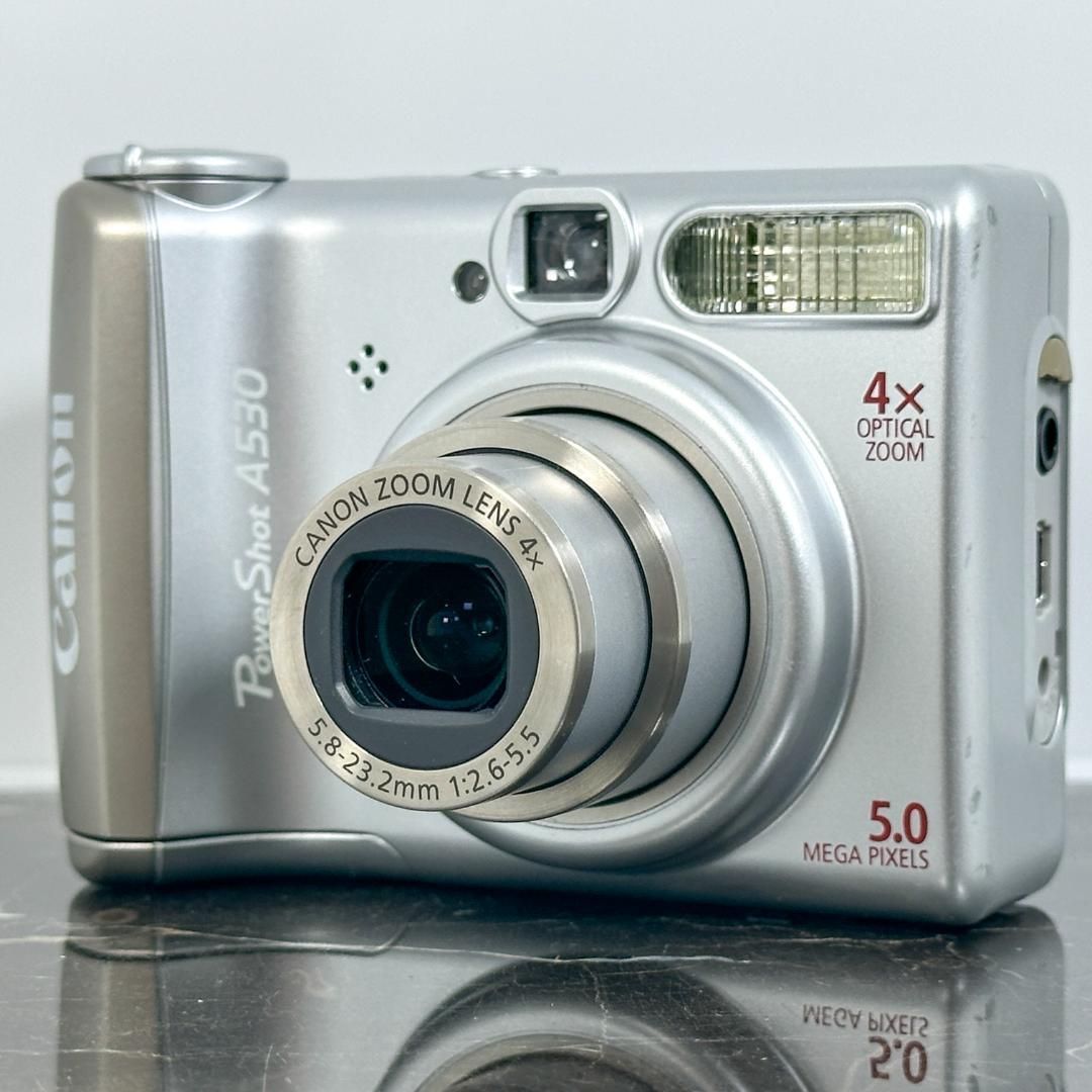 【美品】Canon Powershot A530　単3電池駆動 美品】Canon Powershot A530 単3電池駆動・ - メルカリ