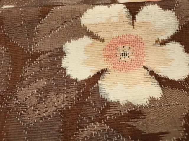 平和屋着物□上質な紬 草花文 正絹 逸品 AAAU8839jd - メルカリ 