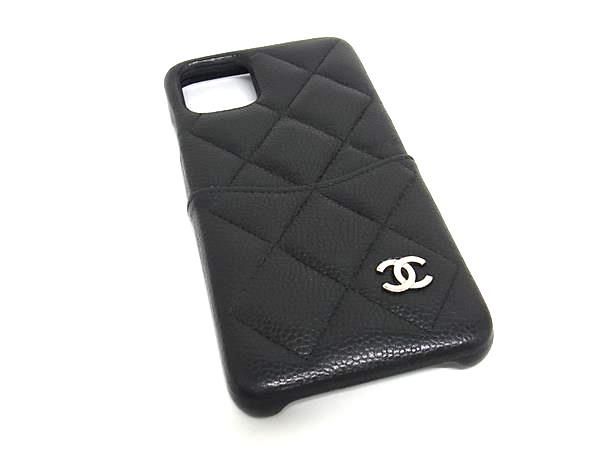 □極美品□ CHANEL シャネル ココマーク キャビアスキン