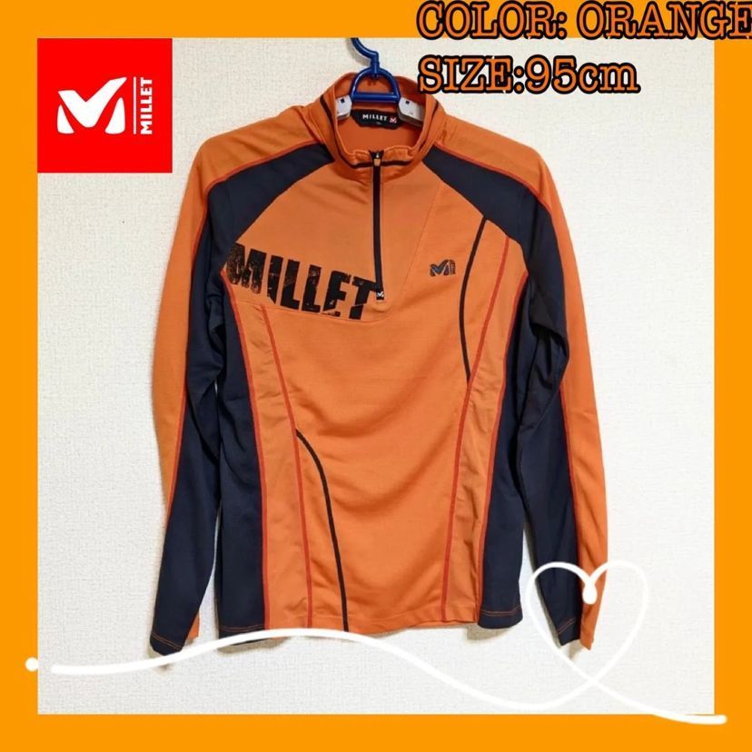 新品未使用】人気商品 MILLET ハーフジップ トレッキングシャツ