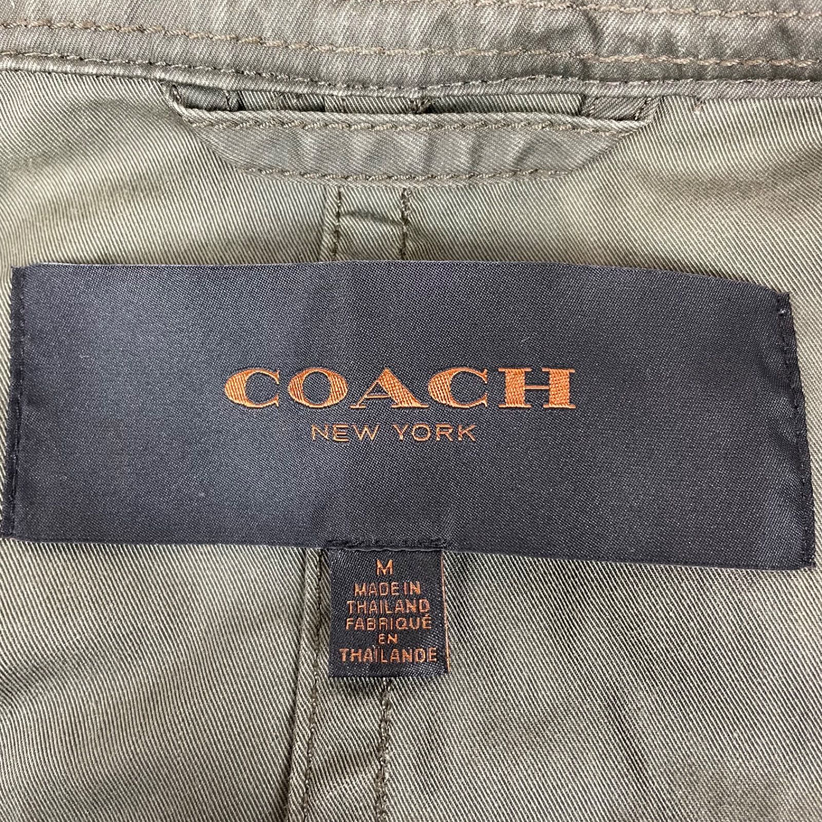 COACH コーチ ミリタリーモッズコート Mサイズ 定価8万 マウンテンパーカー オーバーサイズ XL相当 GULLKHAN_COM