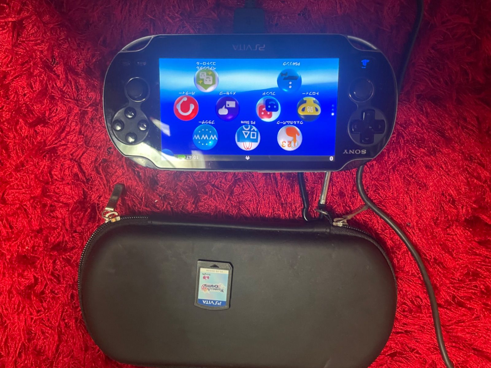 PSvita ソフト、ケース、電源コード付き