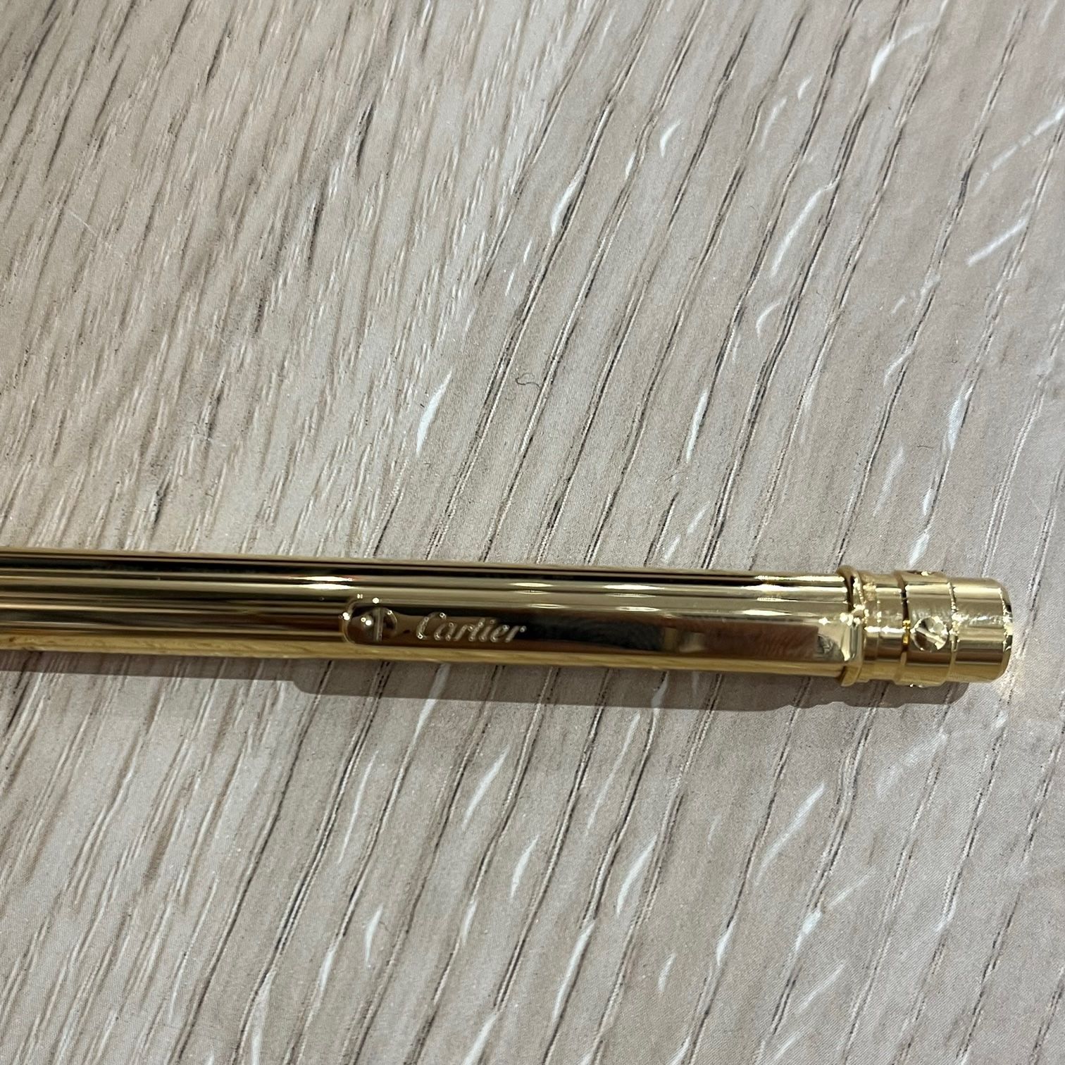 定価59840円 CARTIER SANTOS DE CARTIER BALLPOINT PEN サントス ドゥ