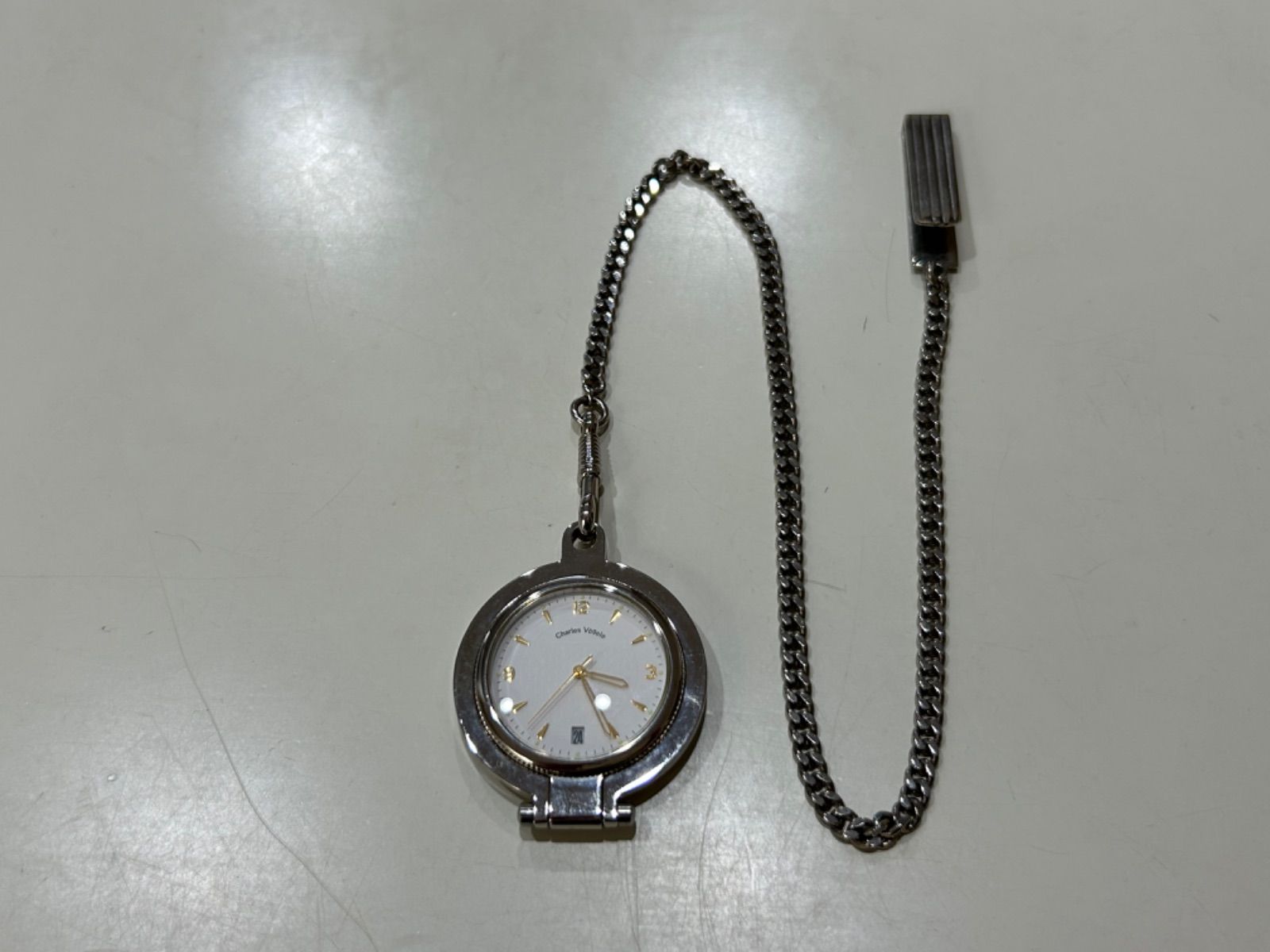 Charles Vogele シャルルホーゲル 懐中時計 稼働確認済 - メルカリ