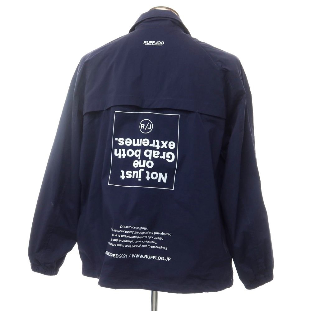 RUFFLOG コーチジャケット 中古】ラフロッグ RUFFLOG ストレッチコットンナイロン コーチ
