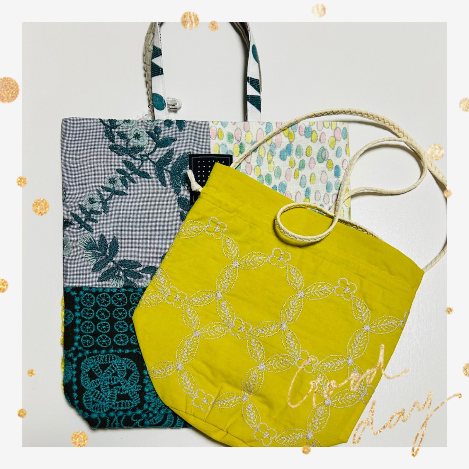 ミナペルホネン ピース トーストバッグ&ポシェット&ソックス セット