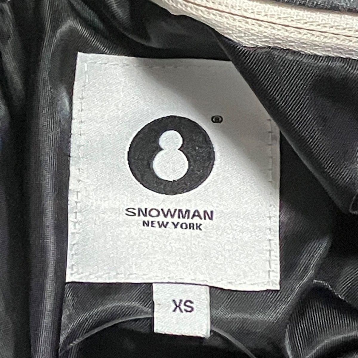 SNOWMAN NEWYORK(スノーマンニューヨーク) ダウンコート サイズXS レディース美品 アイボリー XSサイズ