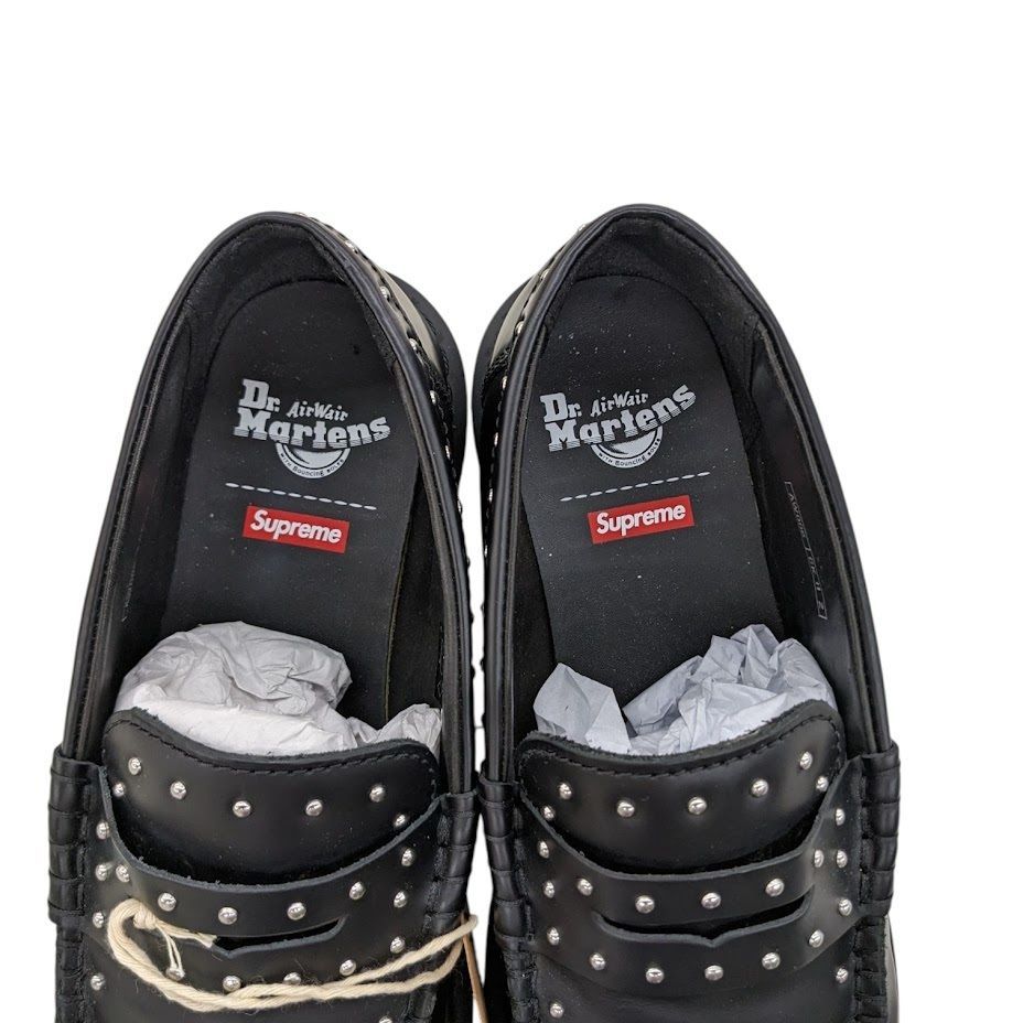 美品 25SS Supreme Dr.Martens Studded Penton Loafer