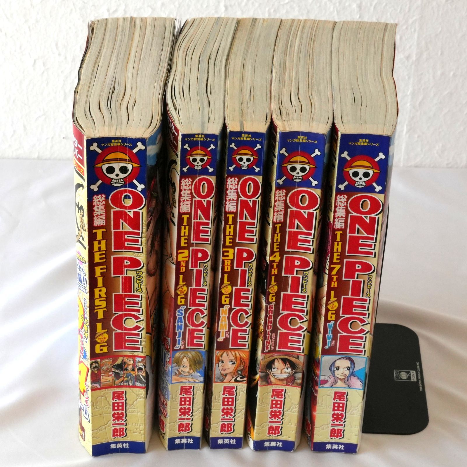 KO]希少 レア 特典付き ワンピース 総集編 LOGシリーズ 1〜4巻 7巻 5巻 