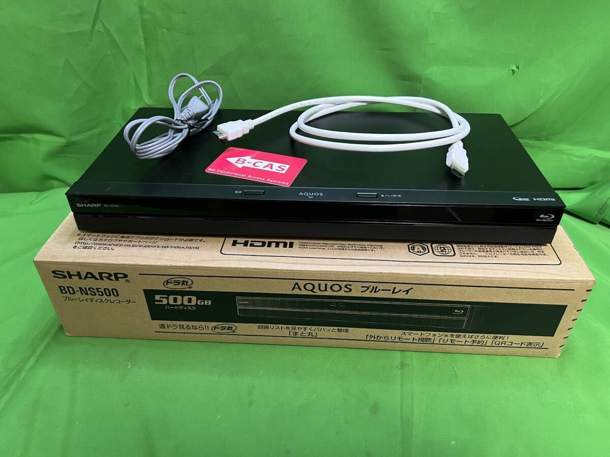 シャープ アクオス ブルーレイディスクレコーダー BD-NS500