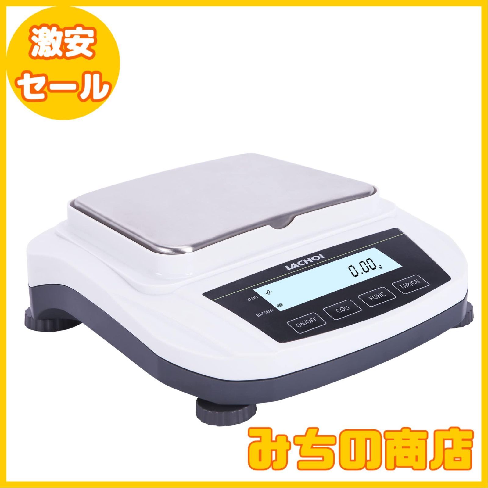 数量 LACHOI 精密はかり 0.01g×1000g 精密はかり デジタルはかり 0.01g 分析電子天びん はかり デジタル 0.01g 計量器 皿寸法 123*157mm ジュエリー スケール 実験室天びん 業務用 はかり 学校 宝石店 多用途 バ