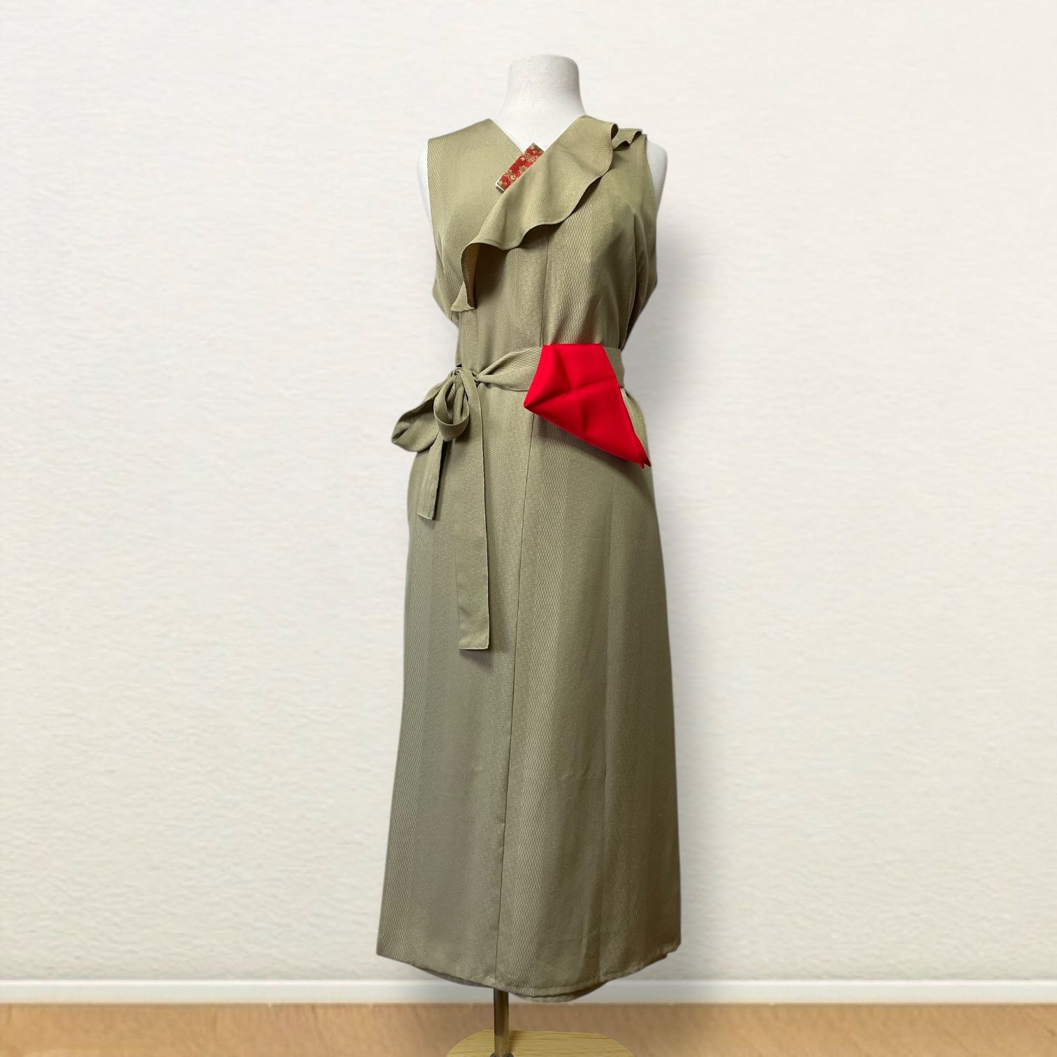 ーフリルがエレガントな茶道お稽古着