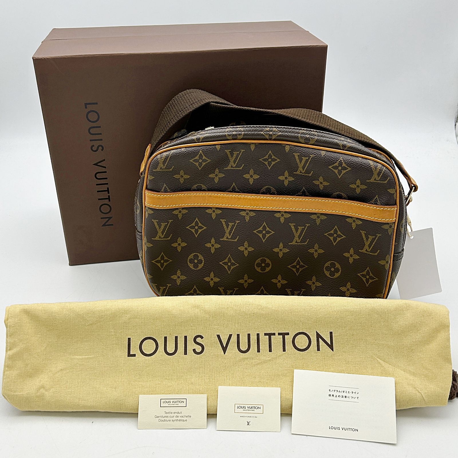 ♦︎LOUIS VUITTON リポーターPM♦︎ ルイヴィトン モノグラム リポーターPM ショルダーバッグ 2層