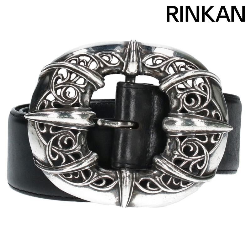 美品 Salvatore Ferragamo 3204 ベルト 黒 ゴールド金具 楽天市場