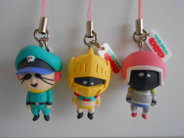 ♯Jst21DZラフスケッチキン肉マンフィギュアマスコット7種