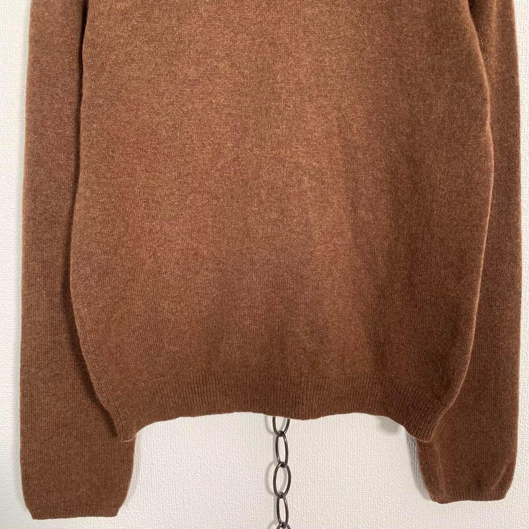 Drawer ドゥロワー 16G天竺ニット ブラウン 茶色 定価41,800円 Drawer ドゥロワー 16G天竺ニット ブラウン 茶色 定価41,