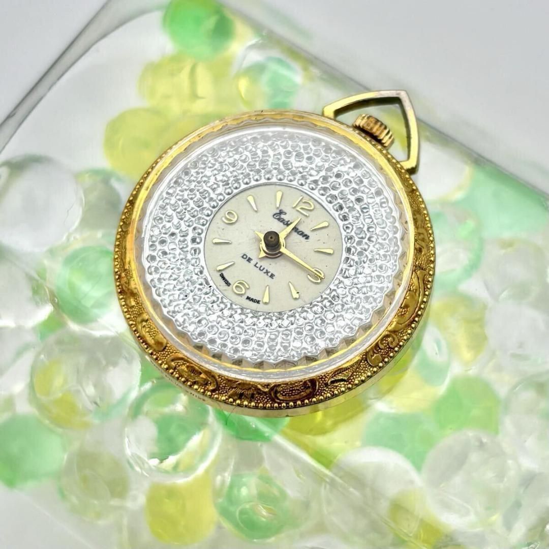 稼働 Eastman イーストマン DX 機械式 手巻き 懐中時計 ゴールド