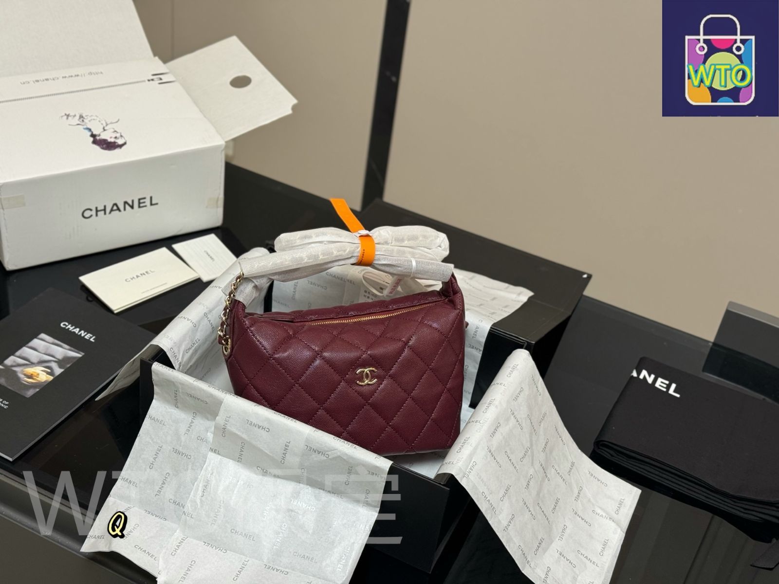 今日特価】Chanel Hobo Bag シャネル ホーボーバッグ-WTO輸入3