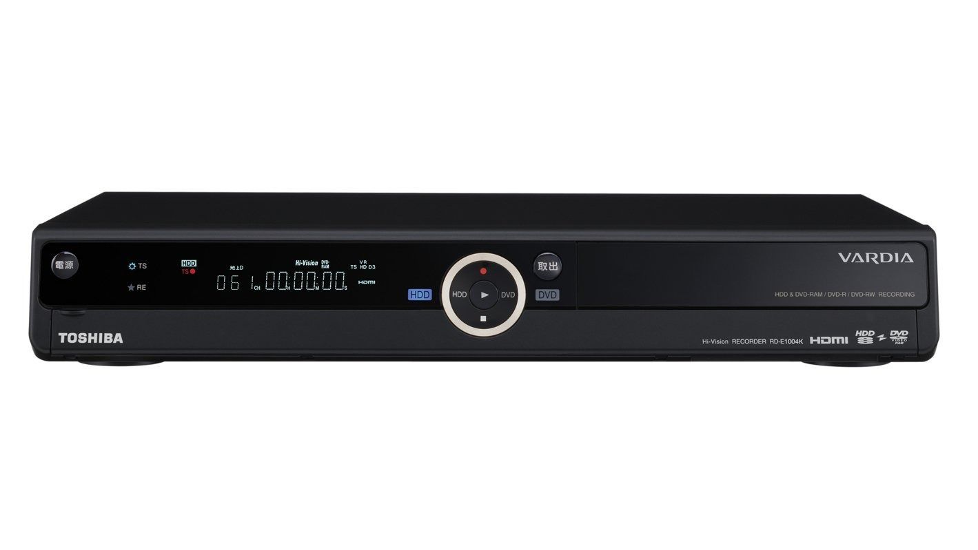 TOSHIBA VARDIA 地上・BS・110度CSデジタルチューナー搭載