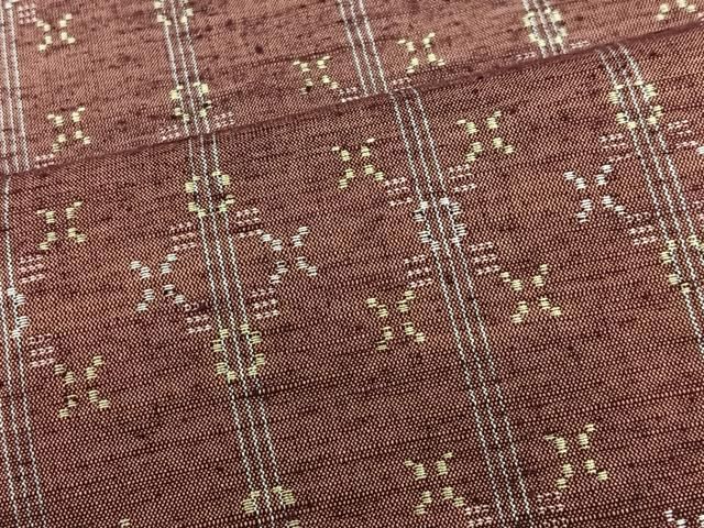 平和屋着物○本場大島紬 縞 黒地 ロング丈 正絹 逸品 AABA4490np