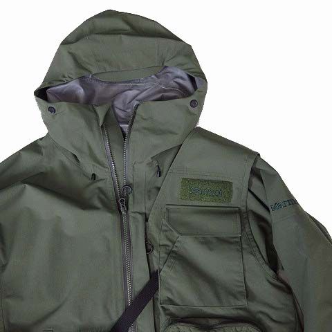 マーモット MARMOT マウンテンパーカー 3 way スリーウェイ アタッチメント ジャケット オニベジ M カーキ KH Attachment Jacket Onibegie