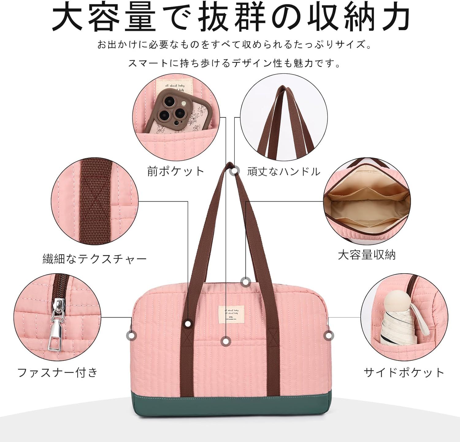 マルチカラー ボストンバッグ from korea マルチカラー ボストンバッグ from korea