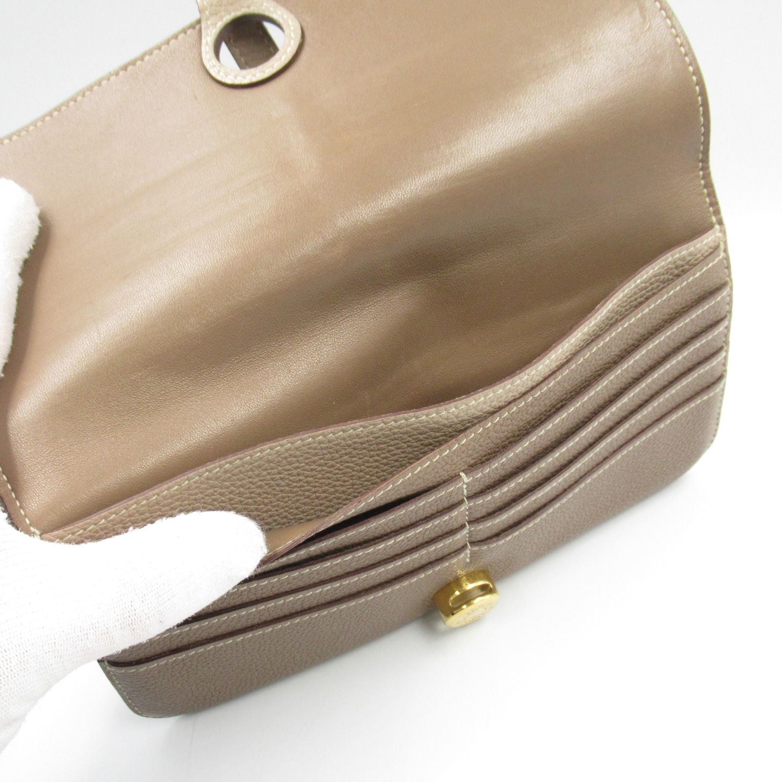 エルメス✨ドゴン✨ロング✨エトゥープ✨二つ折り長財布 楽天市場】【未使用品】 エルメス ドゴン ロング トゴ