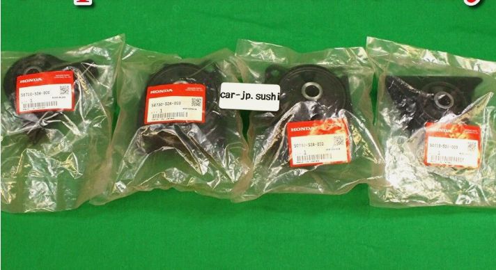HONDA 純正 S2000 AP1 AP2 00-09 リアアクスルデファレンシャル＆マウント 右＆左 4セット