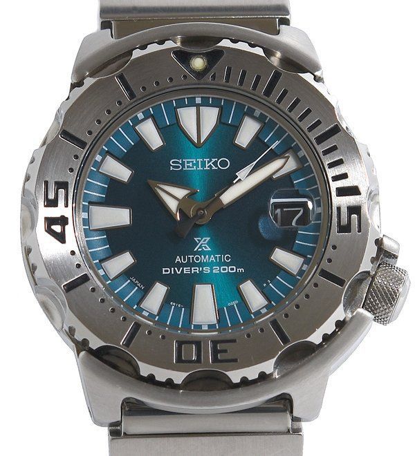 保証書付 SEIKO セイコー プロスペックス ダイバースキューバ SZSC005 6R15-02X0 グリーンモンスター 自動巻き メンズ