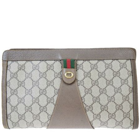 グッチ GUCCI シェリー クラッチバッグ ポーチ GG柄 インター