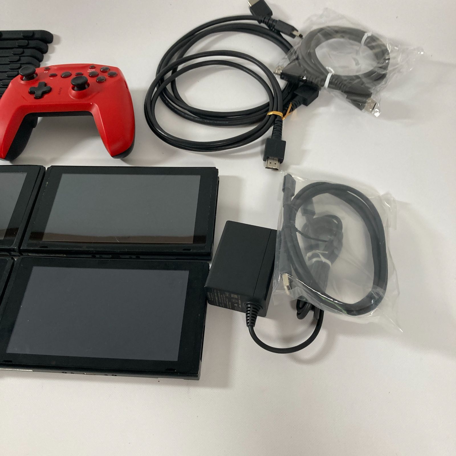 ジャンク品】Nintendo Switch 本体×4台セット＋サイバー