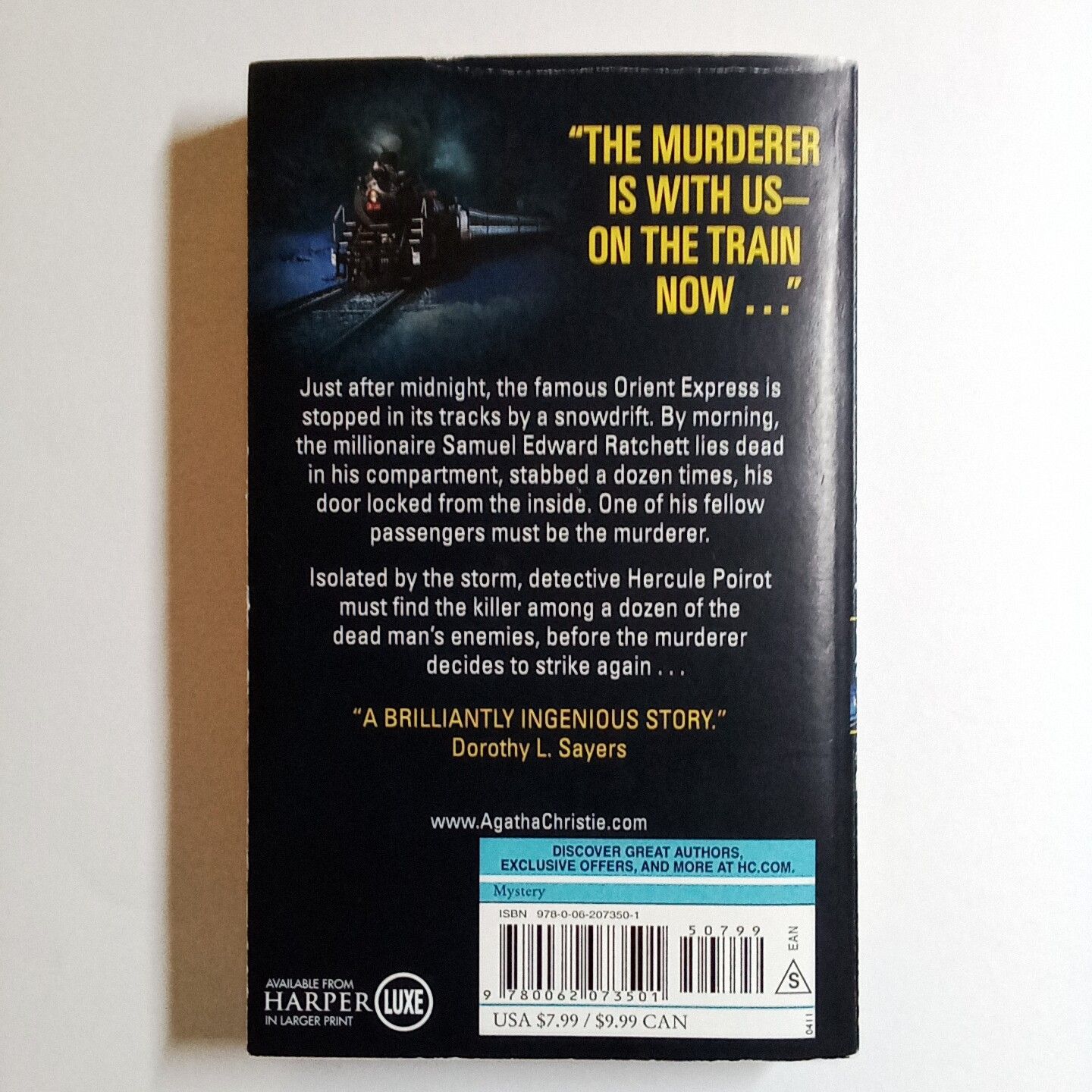 アガサ・クリスティ オリエント急行殺人事件 洋書 ペーパーバック 古本