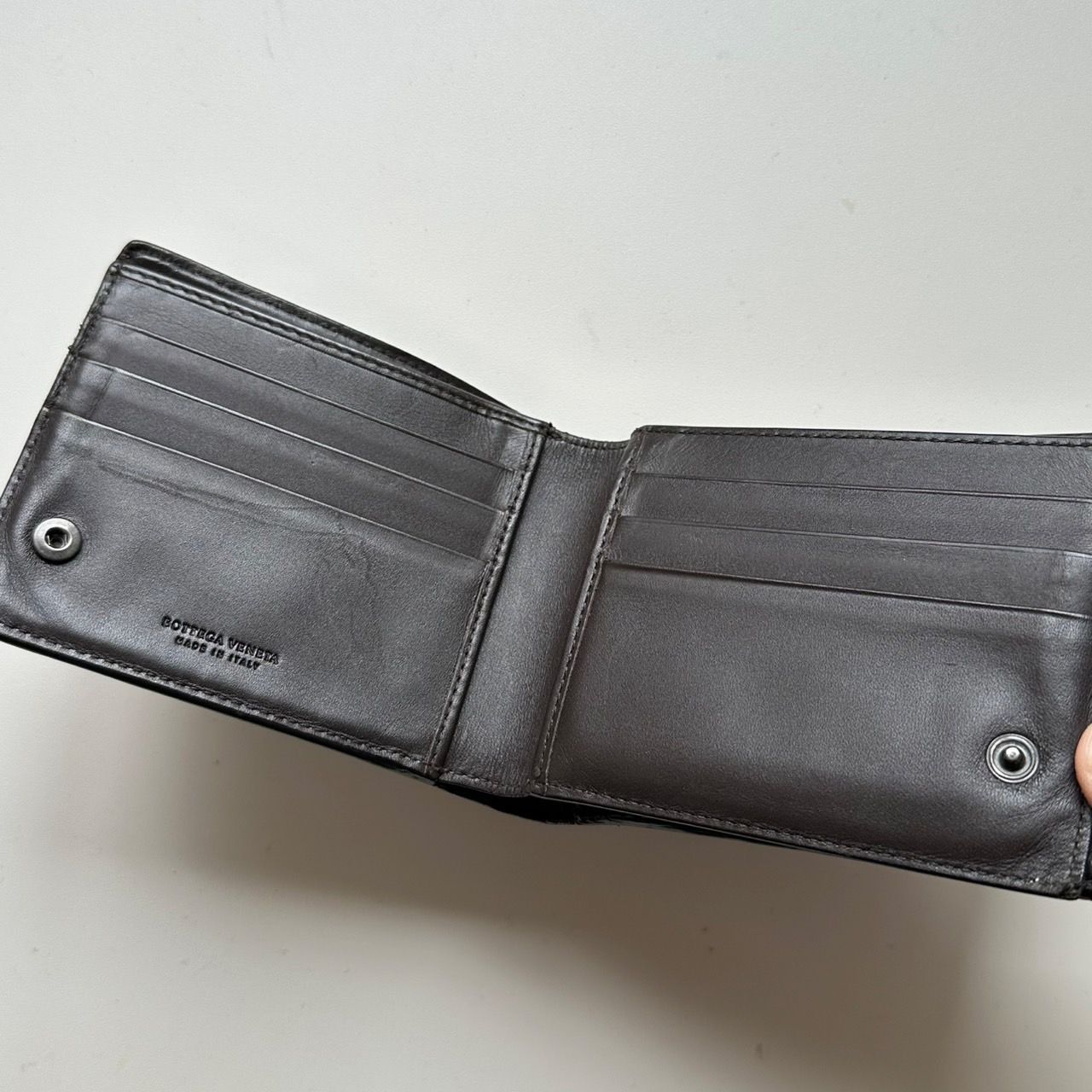 ボッテガヴェネタ BOTTEGA VENETA 二つ折り財布 イントレチャート