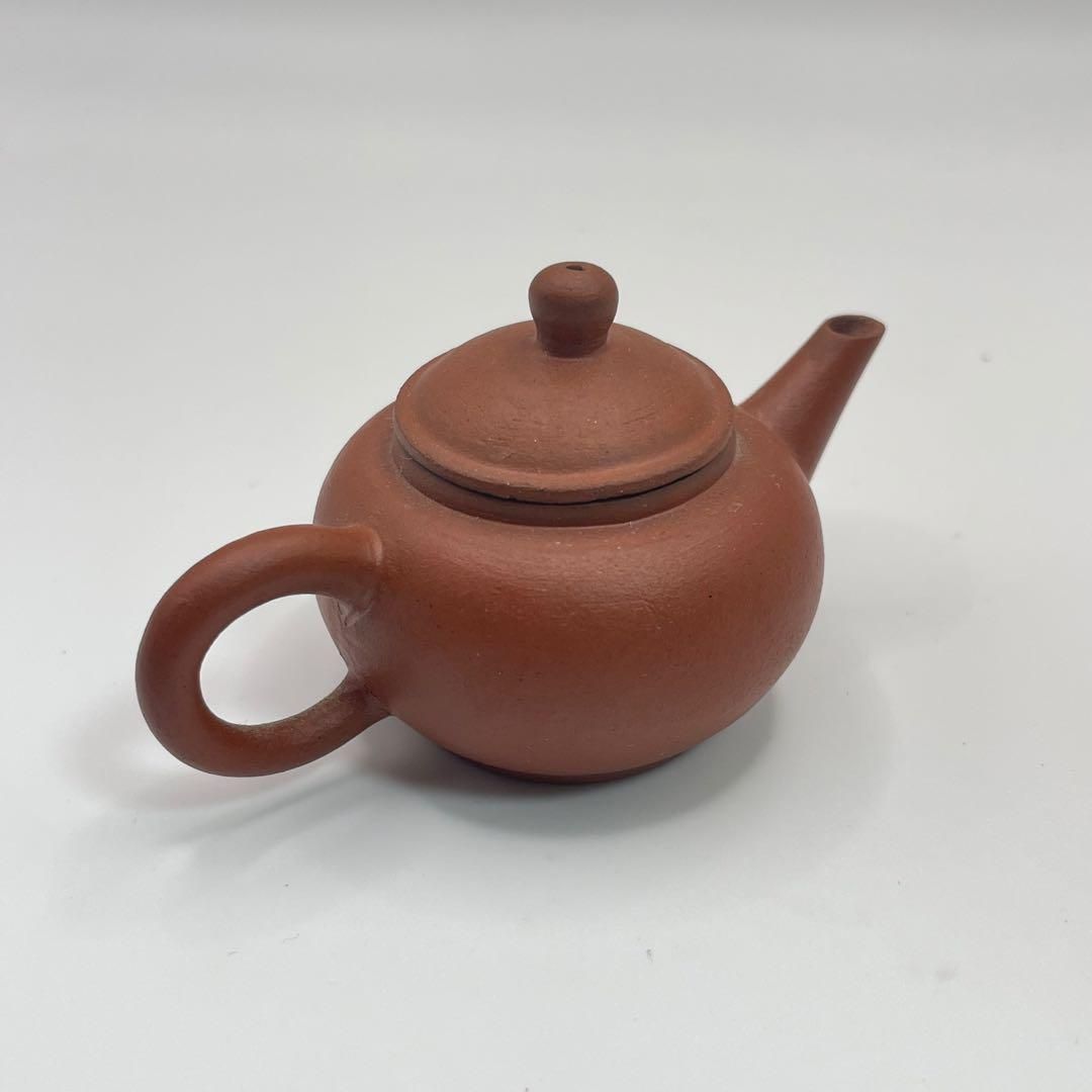 【未使用】煎茶道具 中國宜興 中国宜興 朱泥急須 茶釜 茶道具 唐物 ミニチュア 未使用】煎茶道具 中國宜興 中国宜興 朱泥急須 茶釜 茶道具 唐物