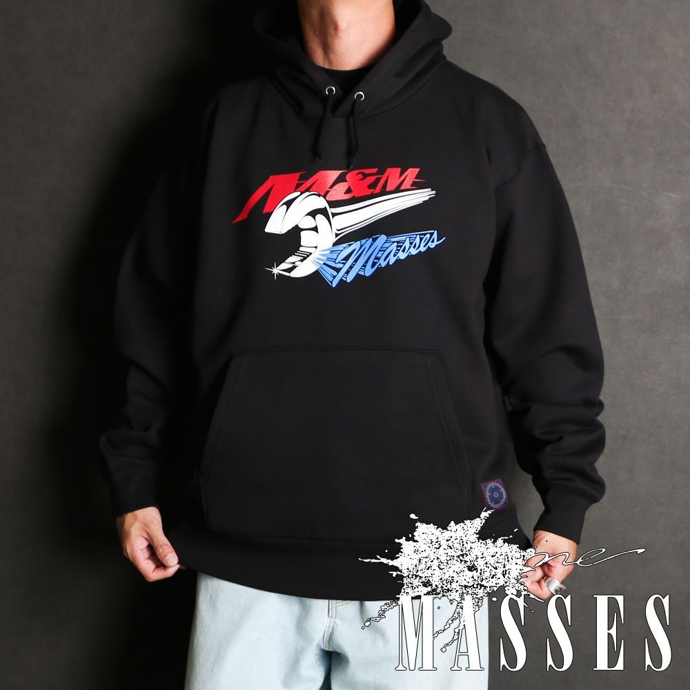 キムタク着用 M&M MASSES SWEAT HOODED パーカー M&M - M&M × MASSES SWEAT HOODED 木村拓哉着用の通販 by TM's