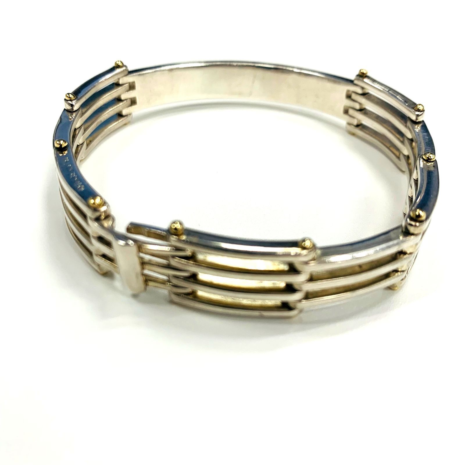 【希少】TIFFANY ティファニー ゲート リンク ID ブレスレット Tiffany & Co. - Tiffany ゲートリンクブレスレット 希少の通販