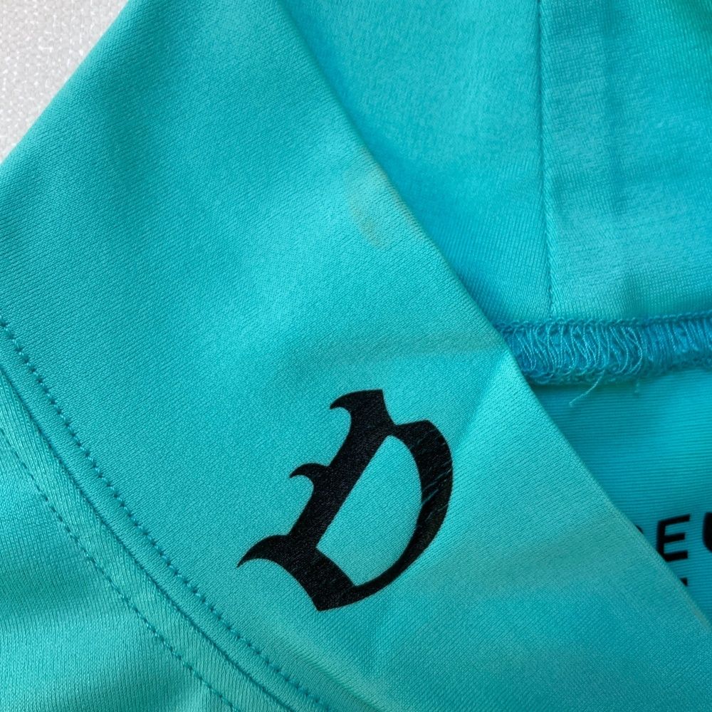 サイズ：S DEVEREUX GOLF デヴァローゴルフ  ハイネック半袖Tシャツ  グリーン系 [240101500117] ゴルフウェア レディース ストスト DEVEREUX GOLF デヴァローゴルフ ハイネック半袖Tシャツ