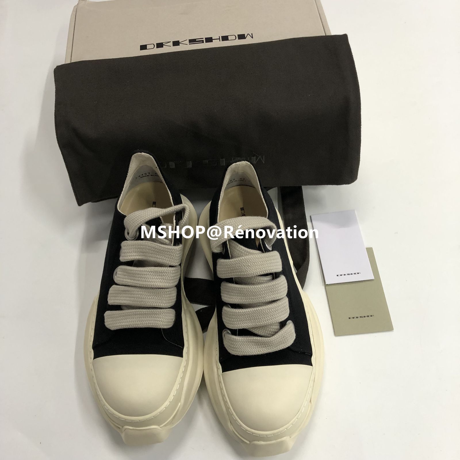 Rick Owens DRKSHDW リックオウエンスダークシャドウ スニーカー